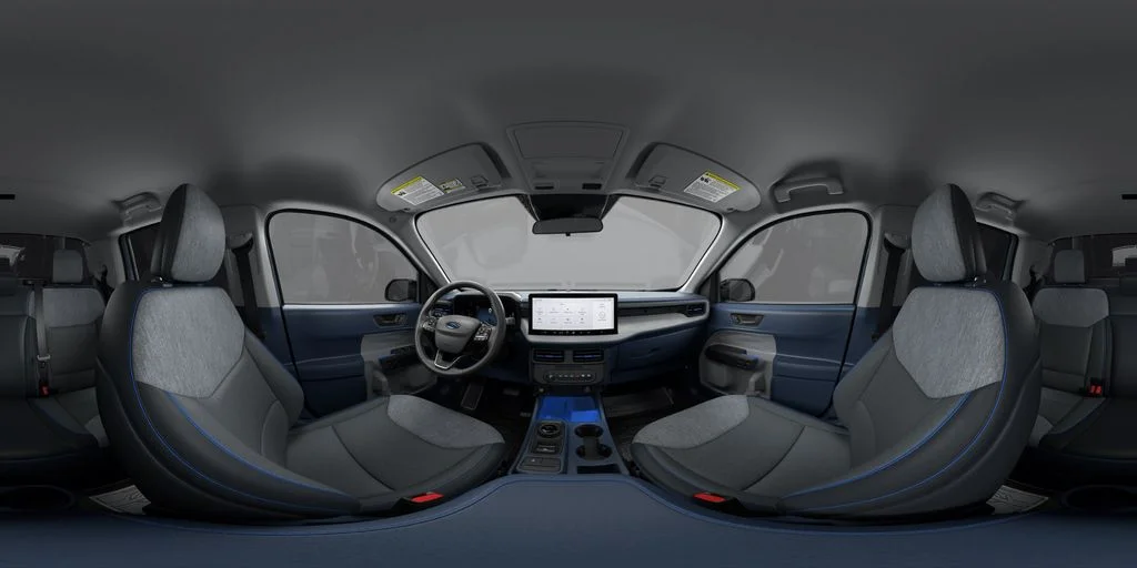New 2026 Azure Gray Metallic Tri-Coat Ford XLT image 8