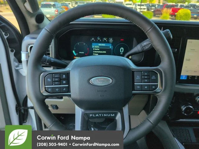 New 2026 Star White Metallic Tri-Coat Ford Platinum image 14