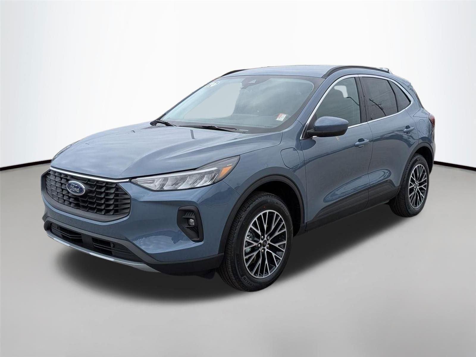 New 2026 Vapor Blue Metallic Ford Plug-in Hybrid image 1