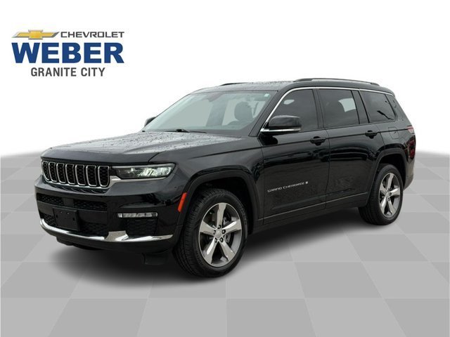 Used 2021 Black Jeep Limited 4x4 image 1