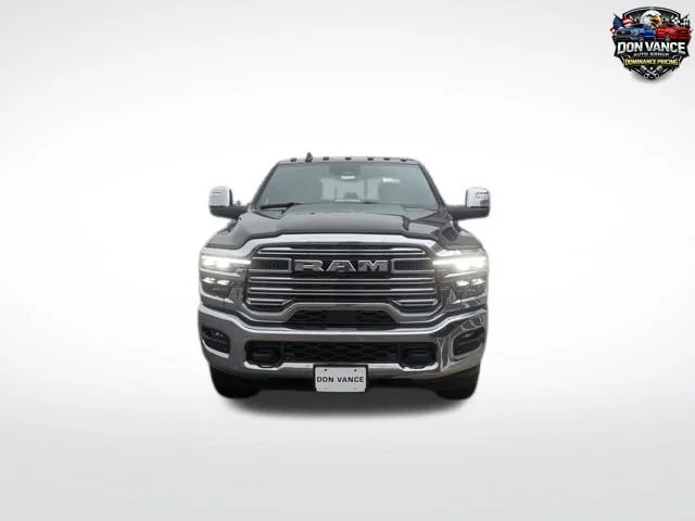 New 2026 Diamond Black Crystal Pearl-Coat Exterior Paint RAM Laramie image 8