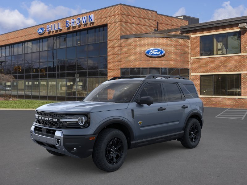 New 2026 Azure Gray Metallic Tri-Coat Ford Badlands image 1