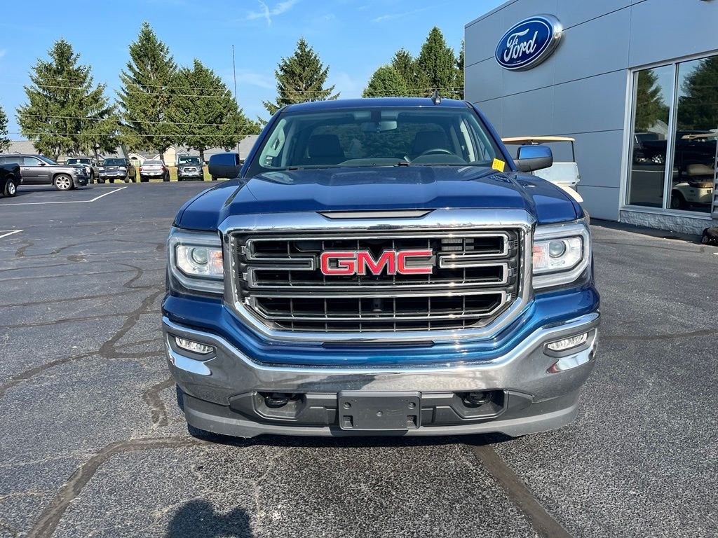 Used 2019 Stone Blue Metallic GMC SLE image 9