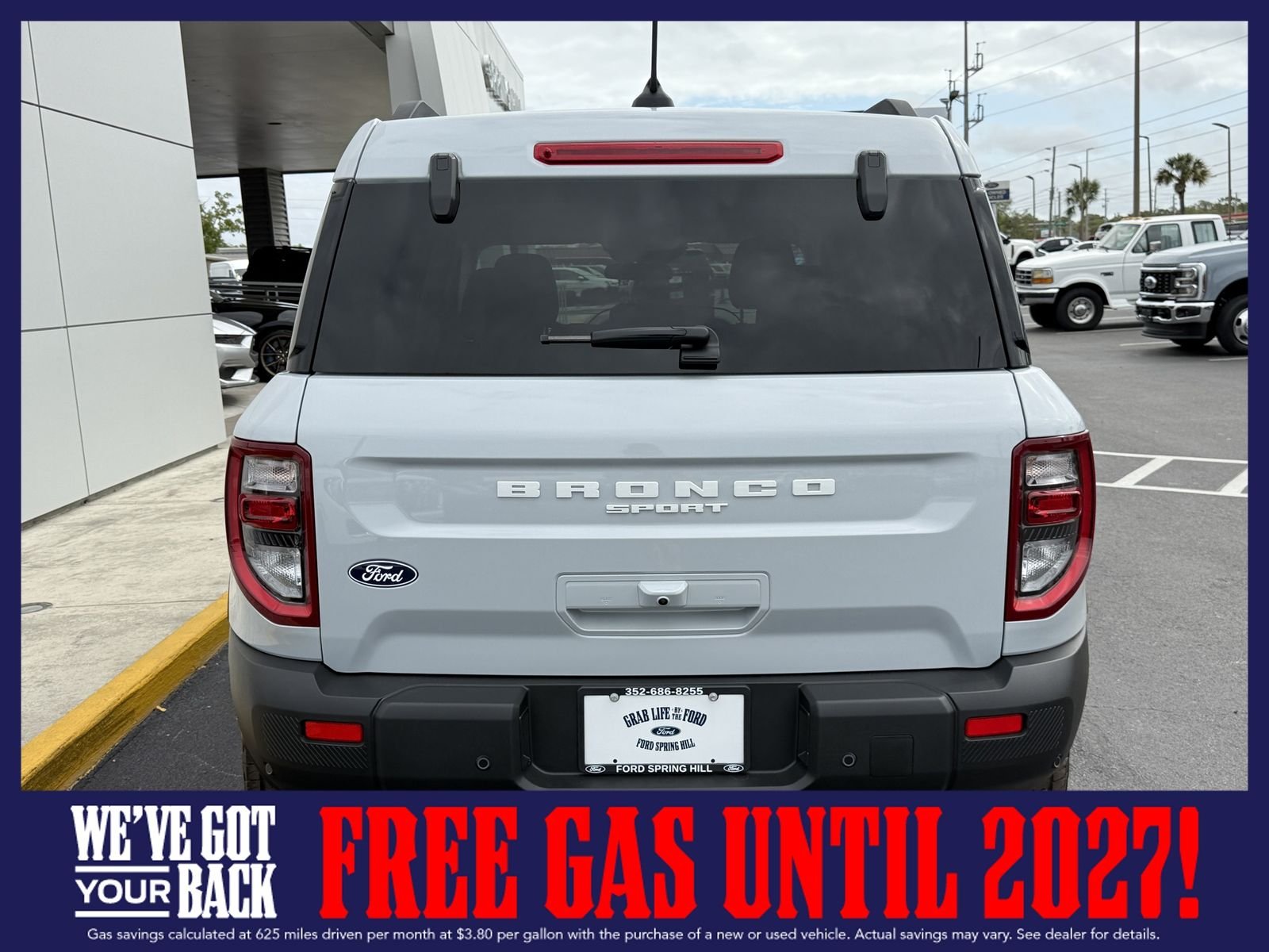 New 2026 Space White Metallic Ford Big Bend image 7