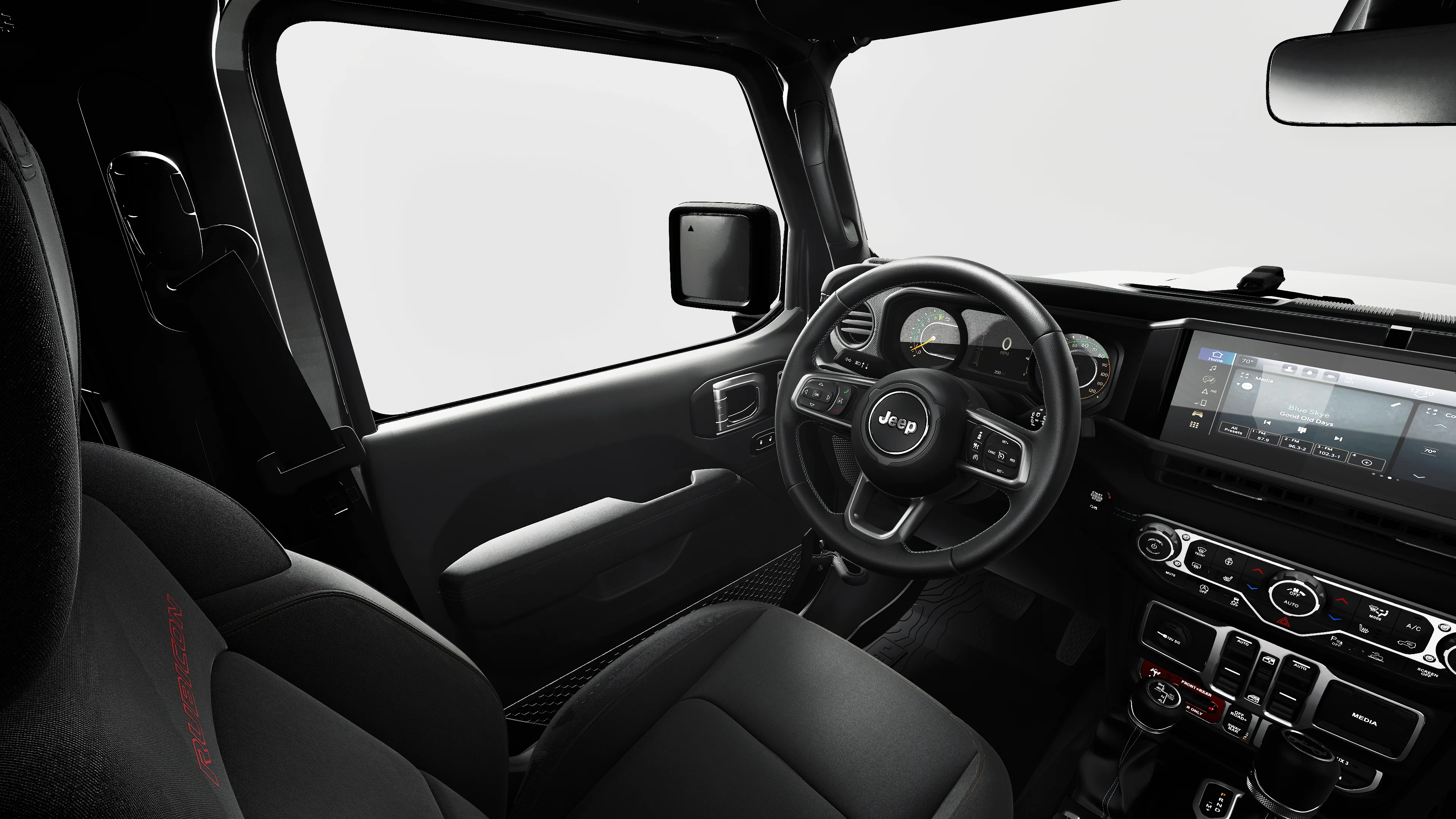New 2027 Bright White Clear-Coat Paint Jeep Rubicon X image 20