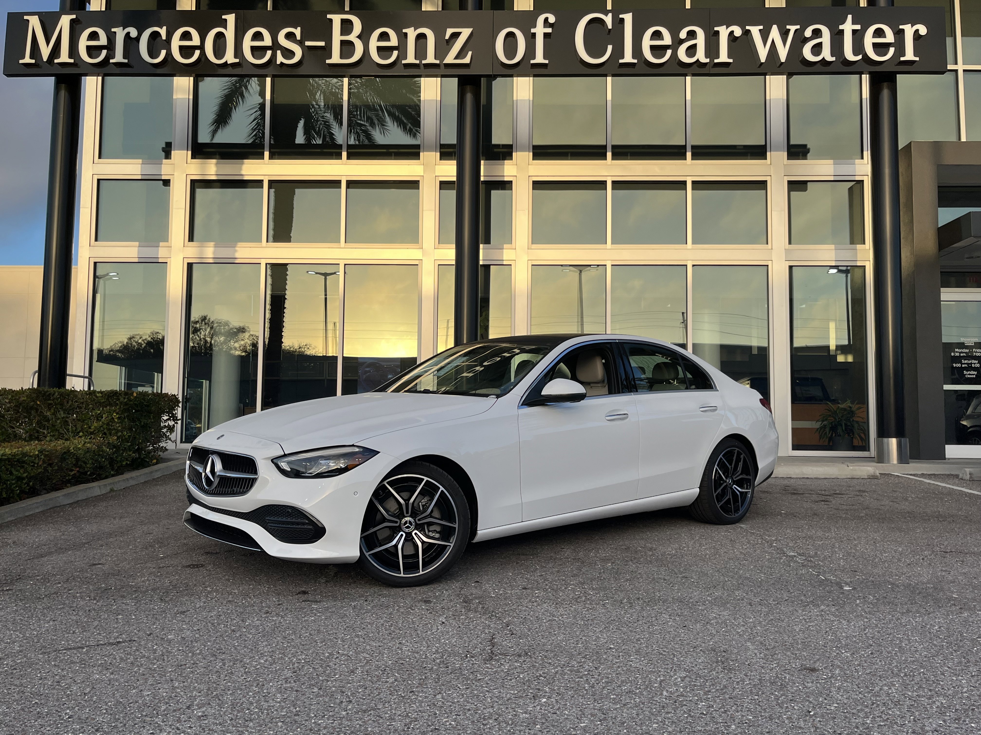 New 2026 POLAR WHITE Mercedes-Benz C 300 image 1