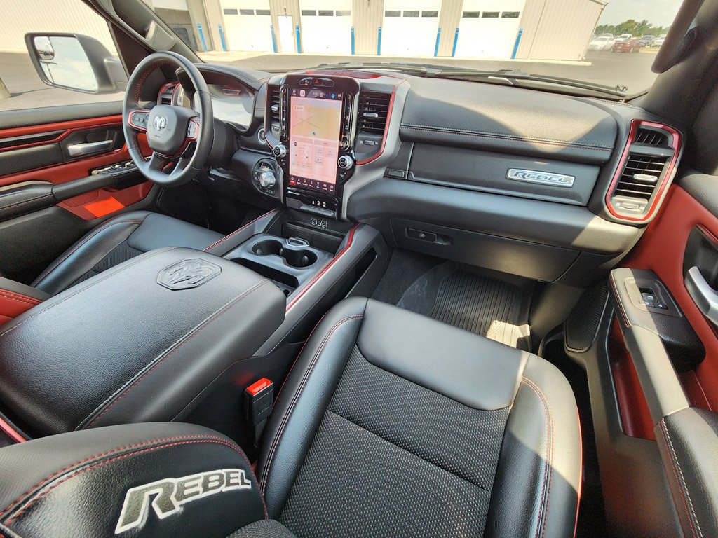 Used 2025 Bright White Clearcoat Ram Rebel image 20