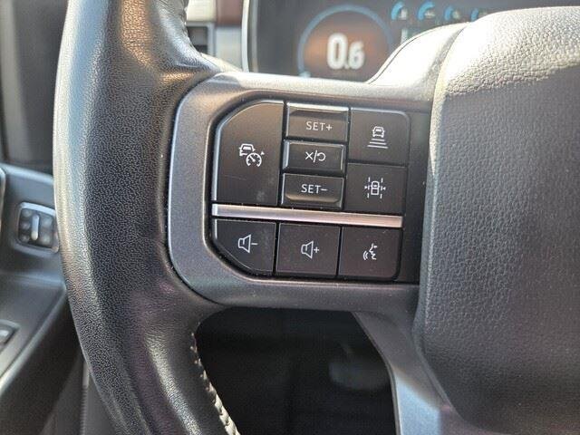 Used 2023 Carbonized Gray Metallic Ford LARIAT image 15