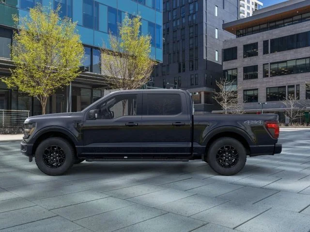 New 2026 Agate Black Metallic Ford XLT image 3