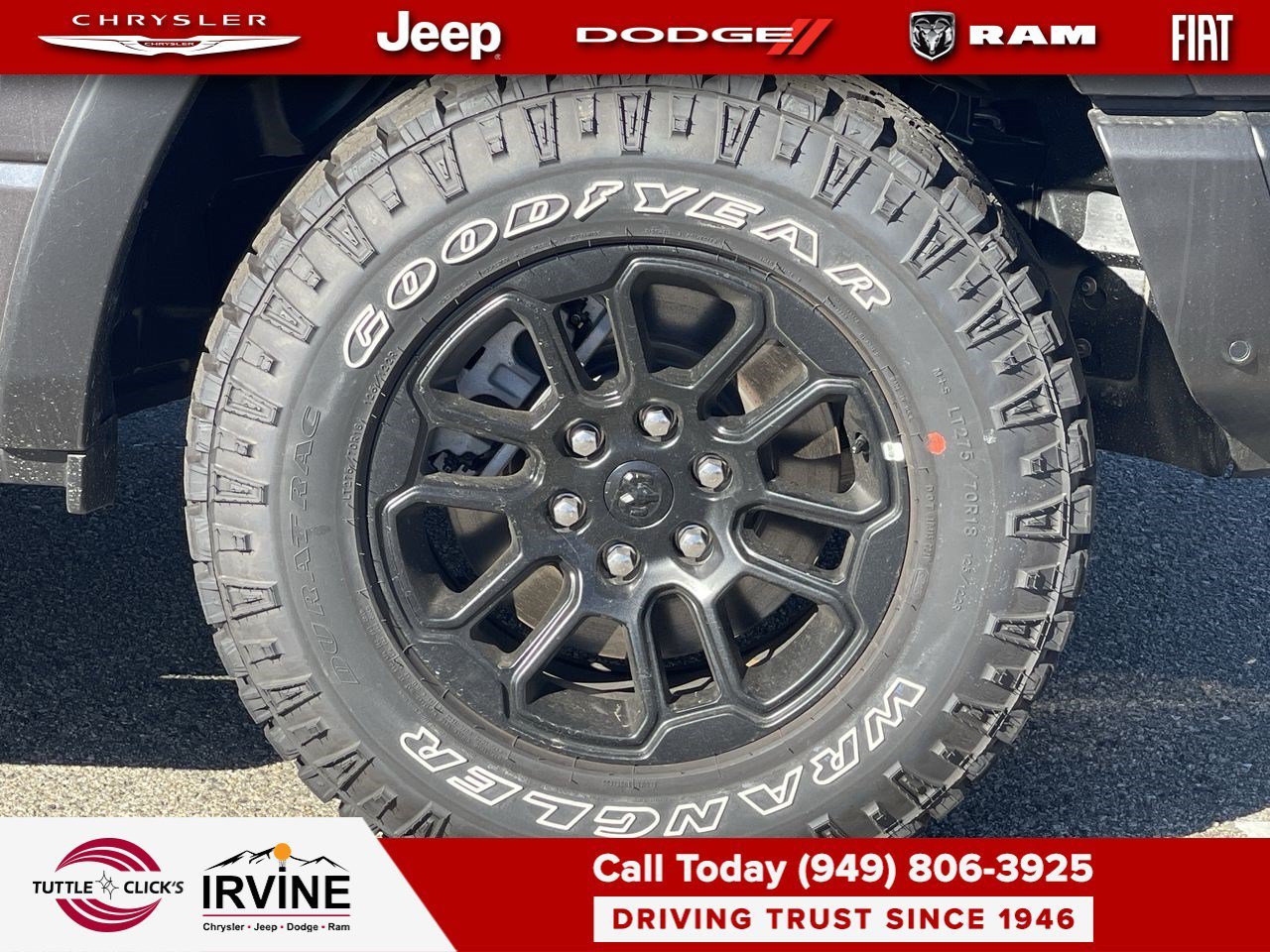 New 2026 Granite Crystal Metallic Clear-Coat Exterior Paint RAM Rebel image 10