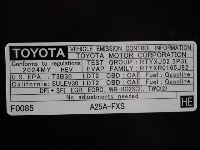 Certified Used 2024 Blueprint Toyota Hybrid Limited w/ Advanced Tech Pkg & Weather Pkg image 31