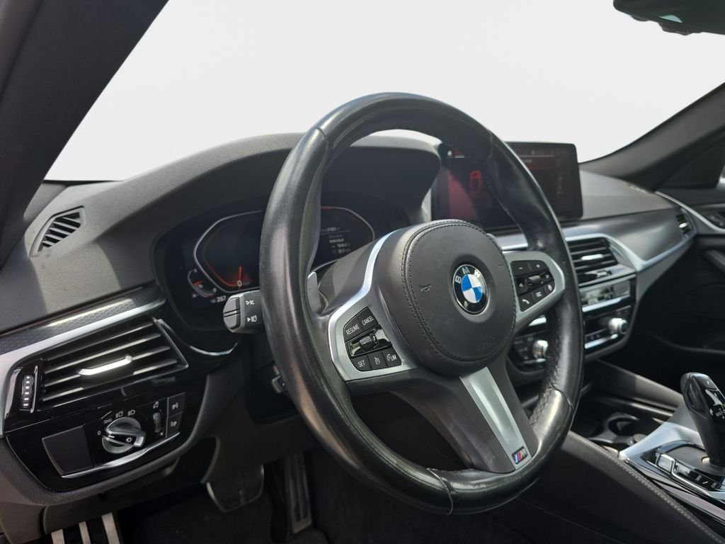 Certified Used 2023 Skyscraper Grey Metallic BMW 530i image 19