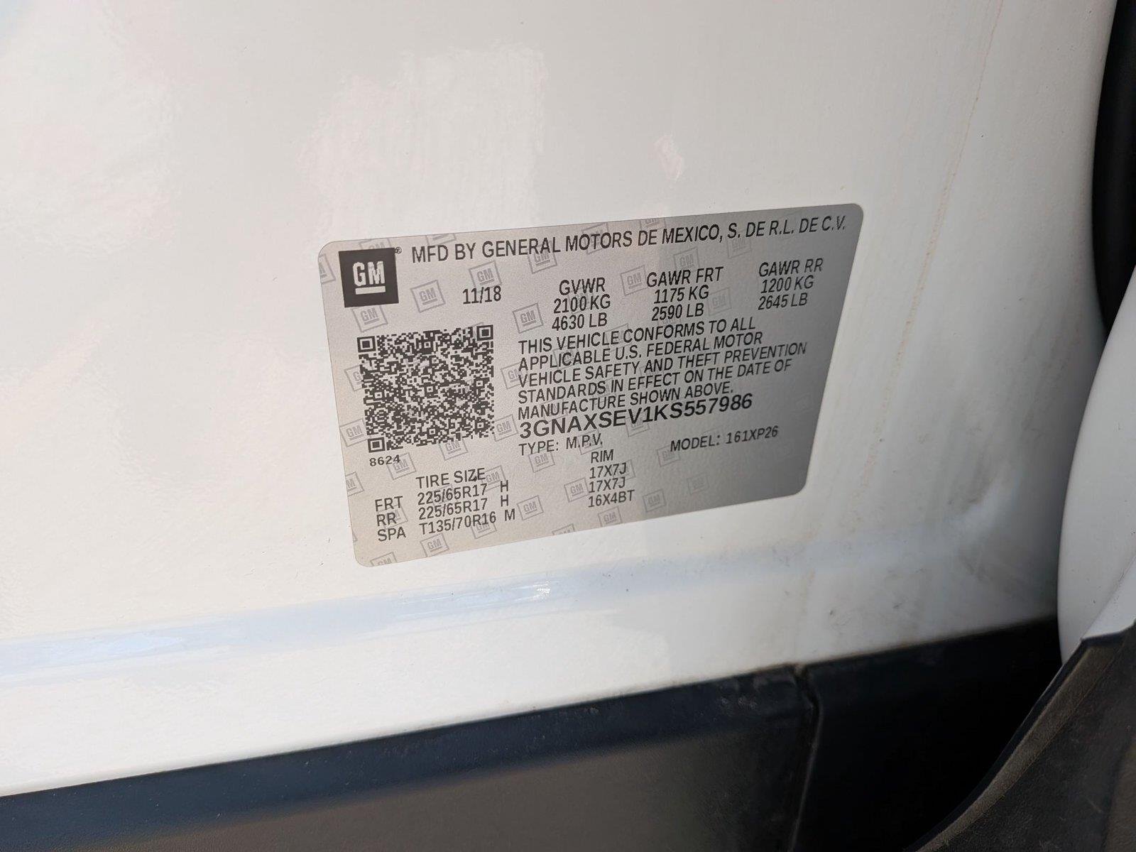 Used 2019 Summit White Chevrolet LS image 37
