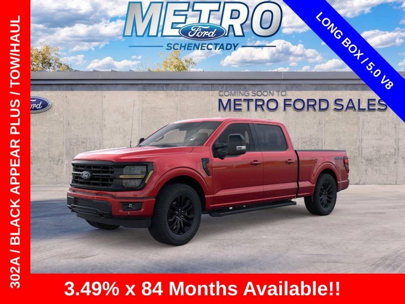 New 2026 Ruby Red Metallic Tinted Clearcoat Ford XLT image 2