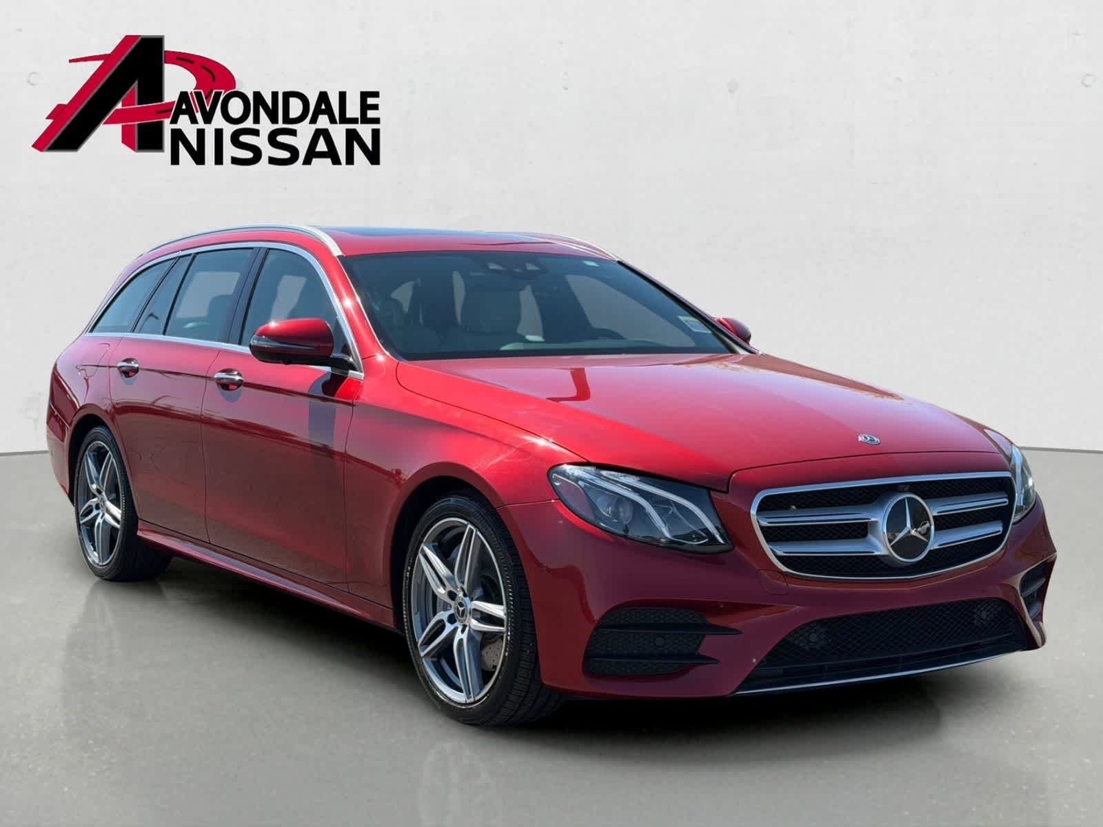 Used 2019 designo Cardinal Red Metallic Mercedes-Benz E 450 image 8