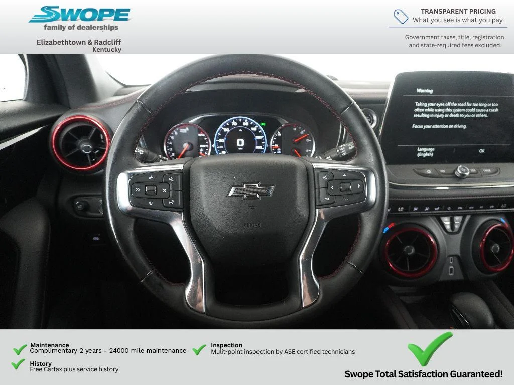 Used 2023 BLACK Chevrolet RS image 18