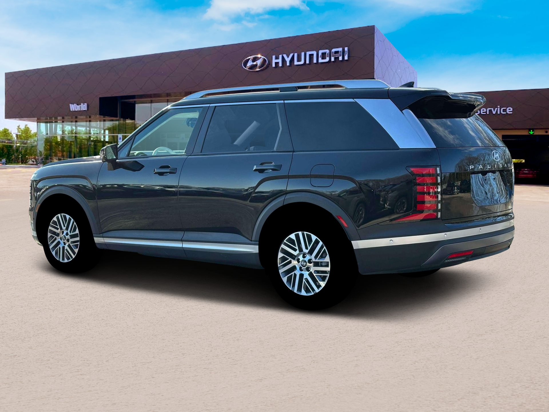 New 2026 Abyss Black Pearl Hyundai SEL Premium AWD image 4