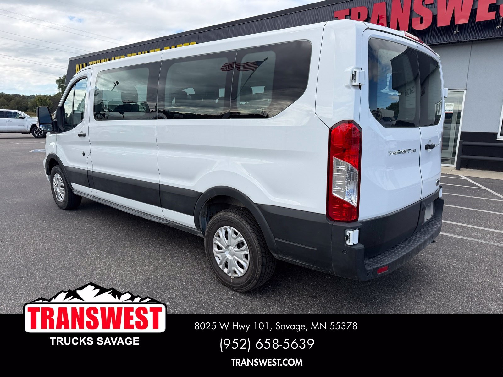 Used 2025 Ford Transit Passenger Van XLT with VIN 1FBAX2Y81SKA50083 for sale in Minneapolis, Minnesota