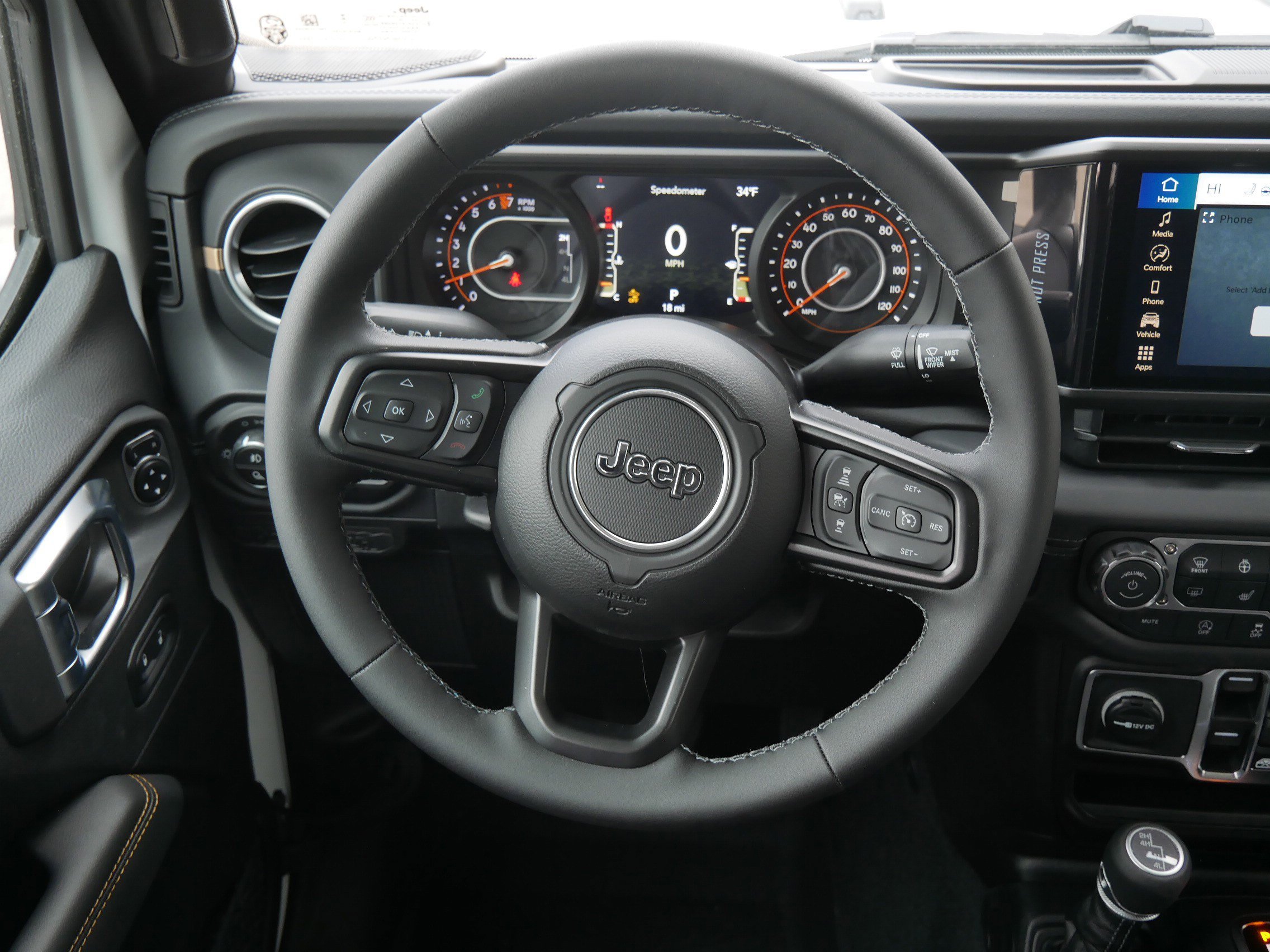 New 2026 Bright White Clearcoat Jeep Sahara image 10