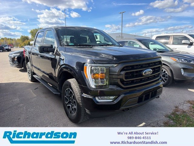 Used 2022 Black Ford XLT image 1