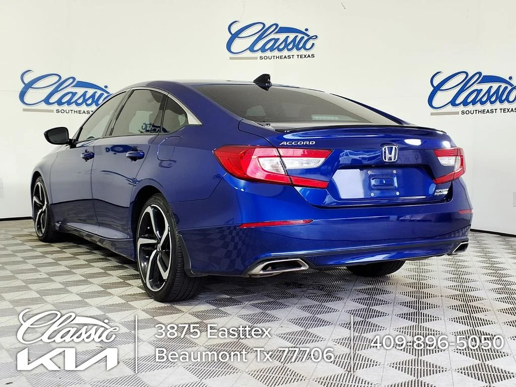 Used 2022 Blue Honda Sport Special Edition image 2