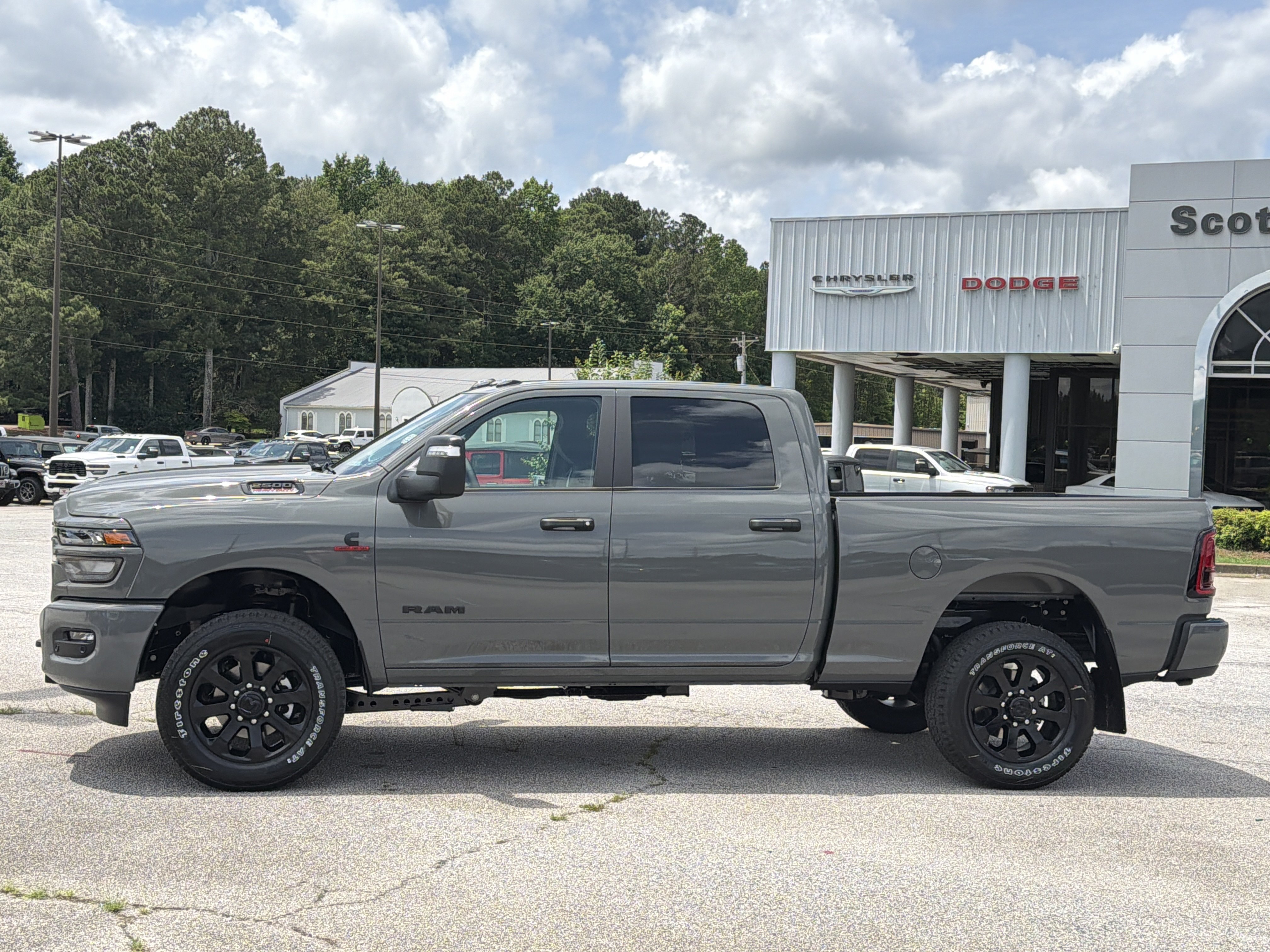 New 2026 Ceramic Gray Clear-Coat Exterior Paint RAM Big Horn image 5