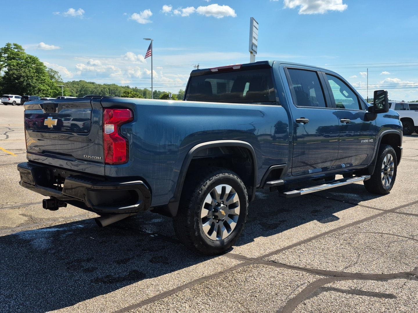 Used 2024 Lakeshore Blue Metallic Chevrolet Custom image 5