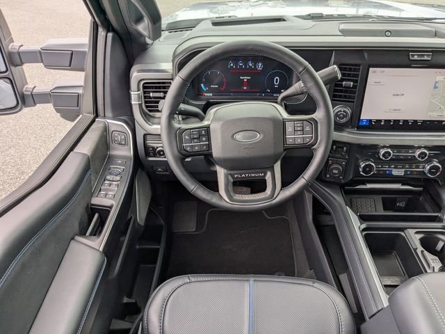 New 2025 Glacier Gray Metallic Tri-Coat Ford F-350® Platinum® image 17