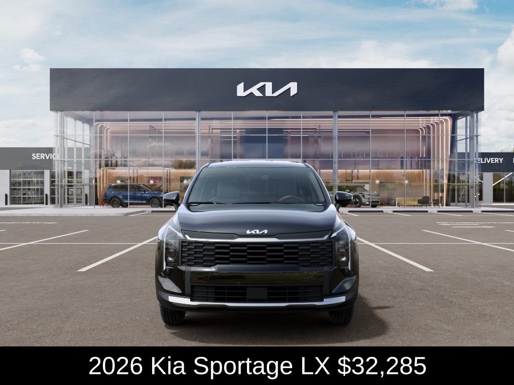 New 2026 Ebony Black Kia LX image 3