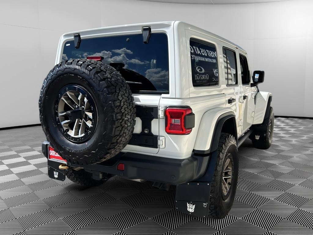 Used 2024 Bright White Jeep Rubicon 392 image 4