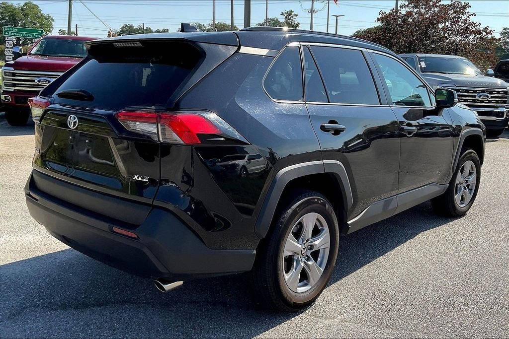 Used 2025 Midnight Black Metallic Toyota XLE image 6