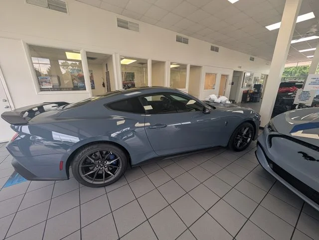 Used 2024 Blue Ford Dark Horse image 8