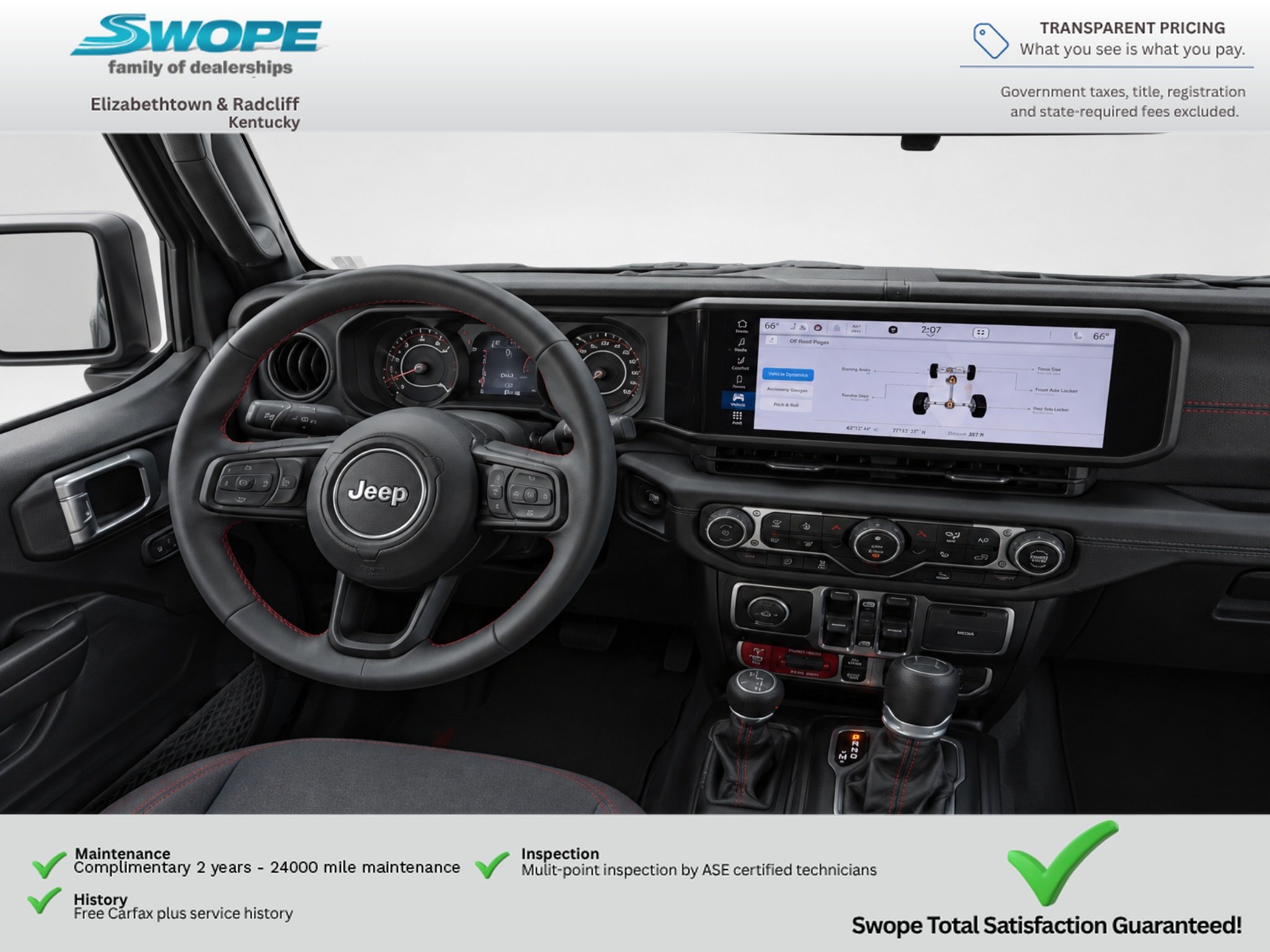 Used 2024 Anvil Clear Coat Jeep Rubicon image 17