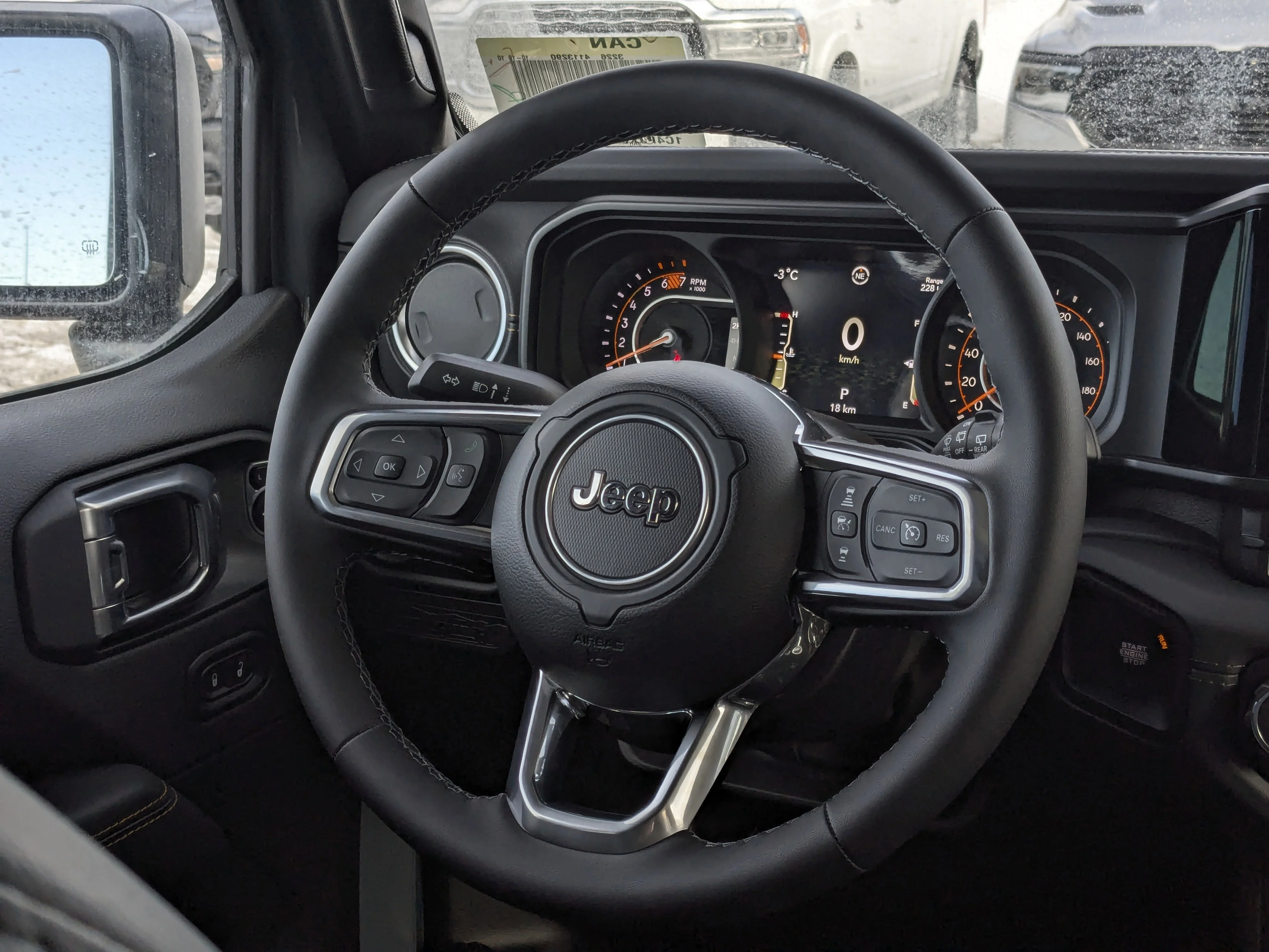 New 2026 Dark blue Jeep Sahara - - McKinley Leather - Body-Color Top - Alpine Audio - Technology Group - Remote Start & tons image 15
