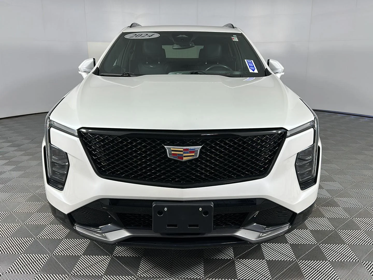 Used 2024 Crystal White Tricoat Cadillac AWD Sport image 2