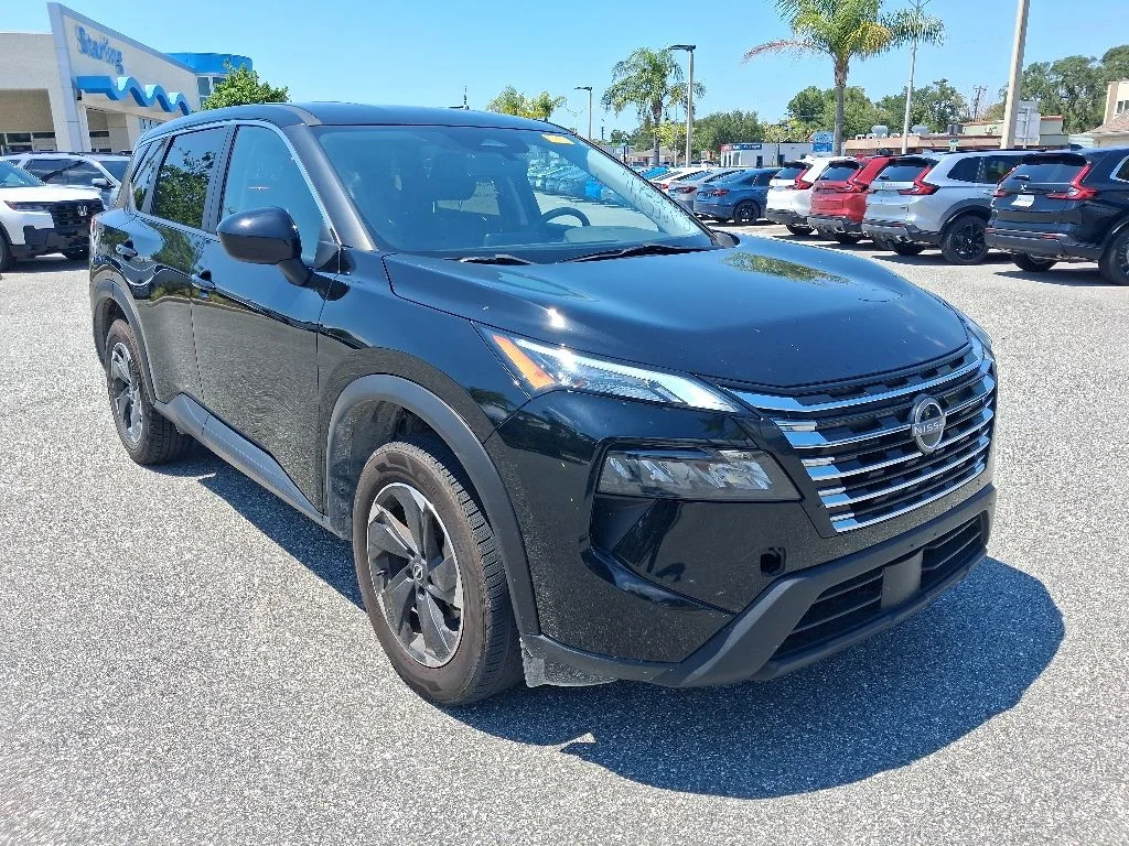 Used 2024 Black Nissan SV image 3