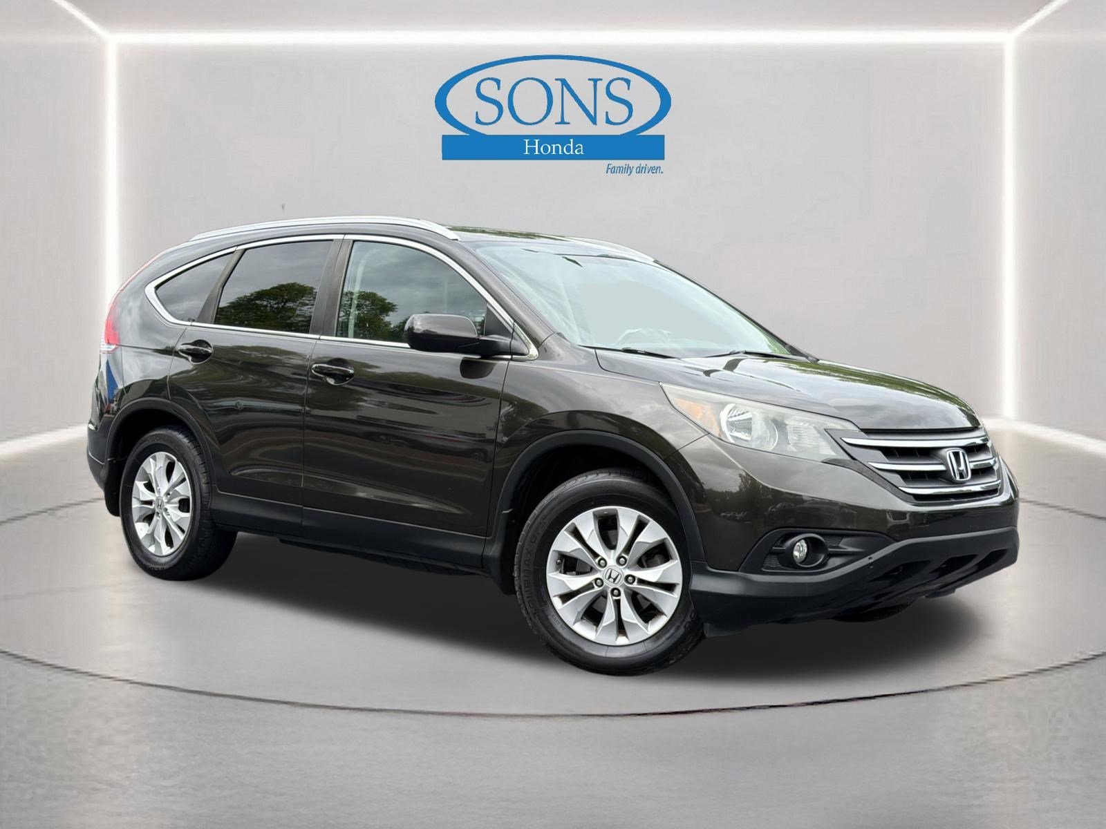 Used 2013 Honda CR-V EX-L with VIN 5J6RM3H72DL008582 for sale in McDonough, GA