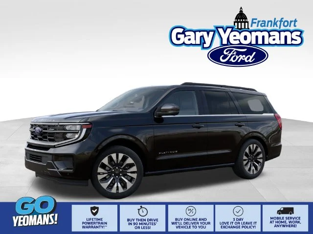 New 2027 Agate Black Metallic Ford Platinum image 1