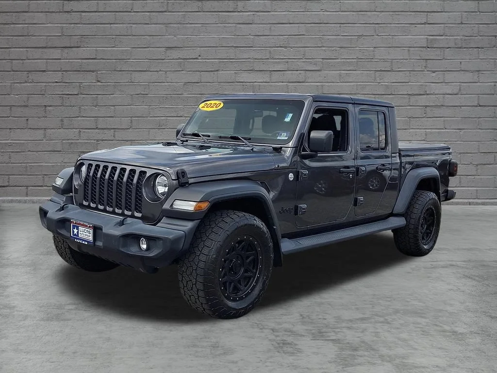 Used 2020 Granite Crystal Metallic Clearcoat Jeep Sport S image 6