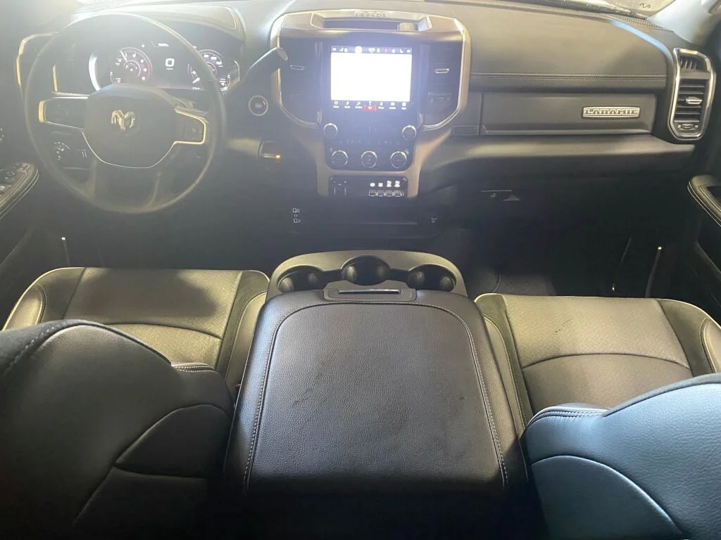 Used 2024 Bright White Clearcoat Ram Laramie image 2