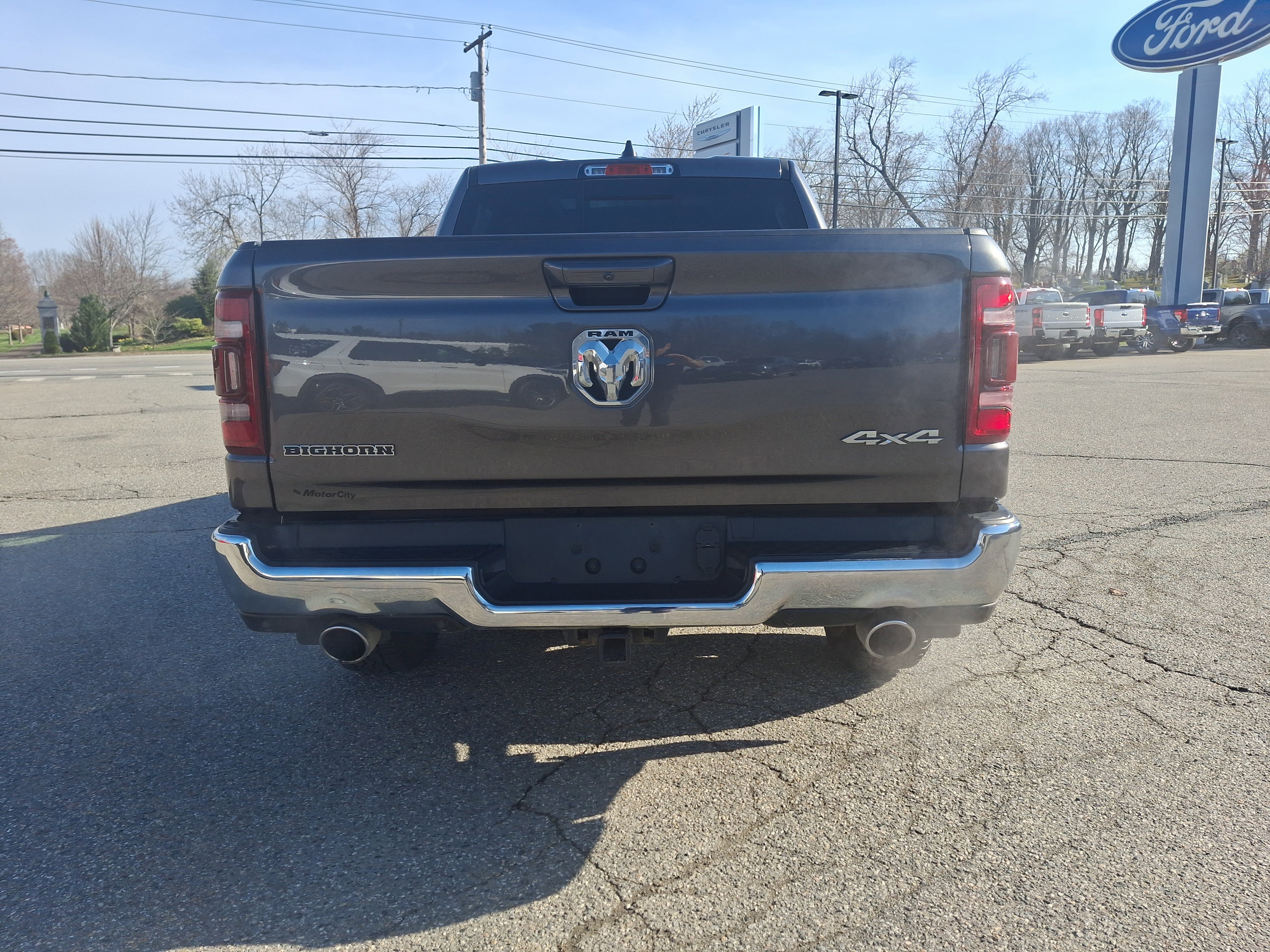 Used 2022 Granite Crystal Metallic Clearcoat Ram Big Horn image 4