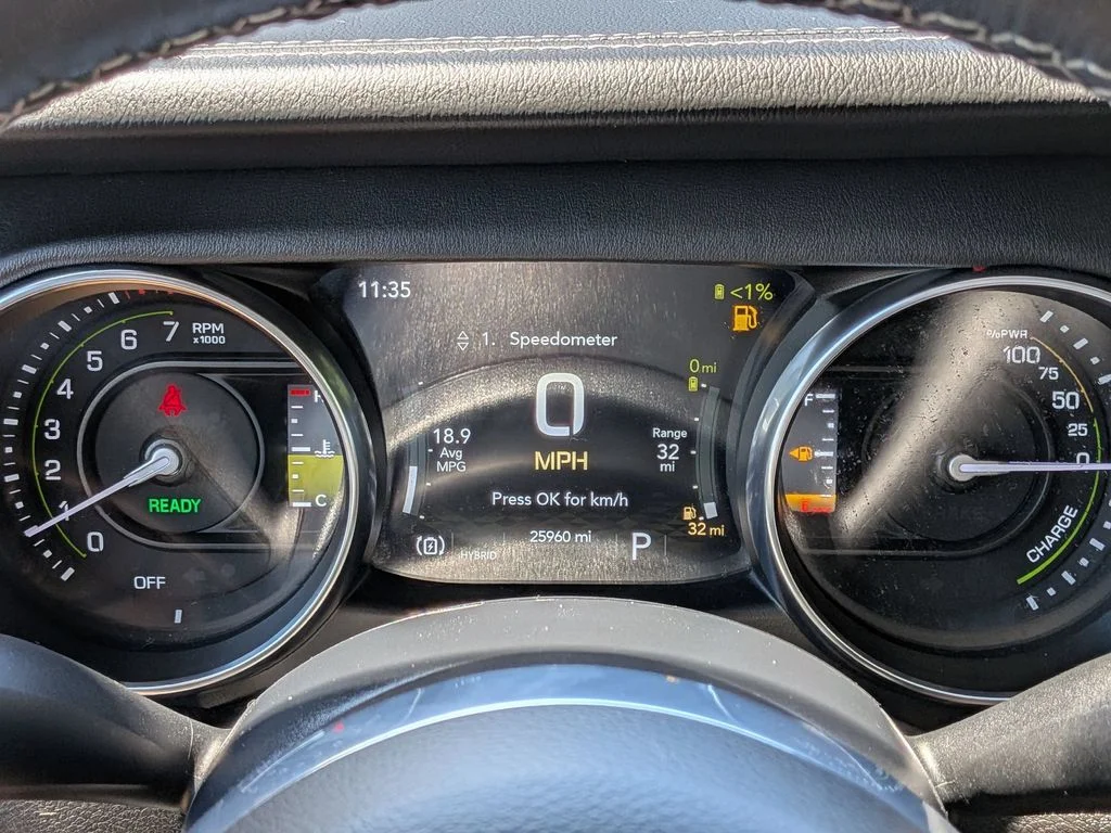 Used 2022 Black Jeep Unlimited Sahara 4xe image 16