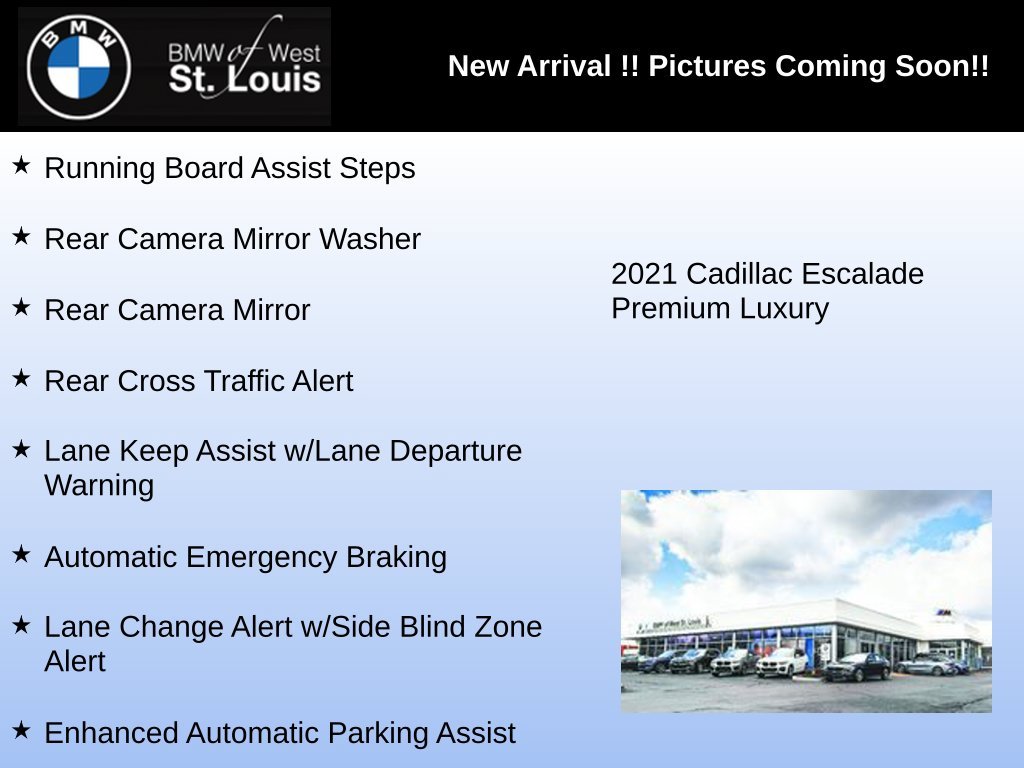 Used 2021 Gray Cadillac Premium Luxury image 3