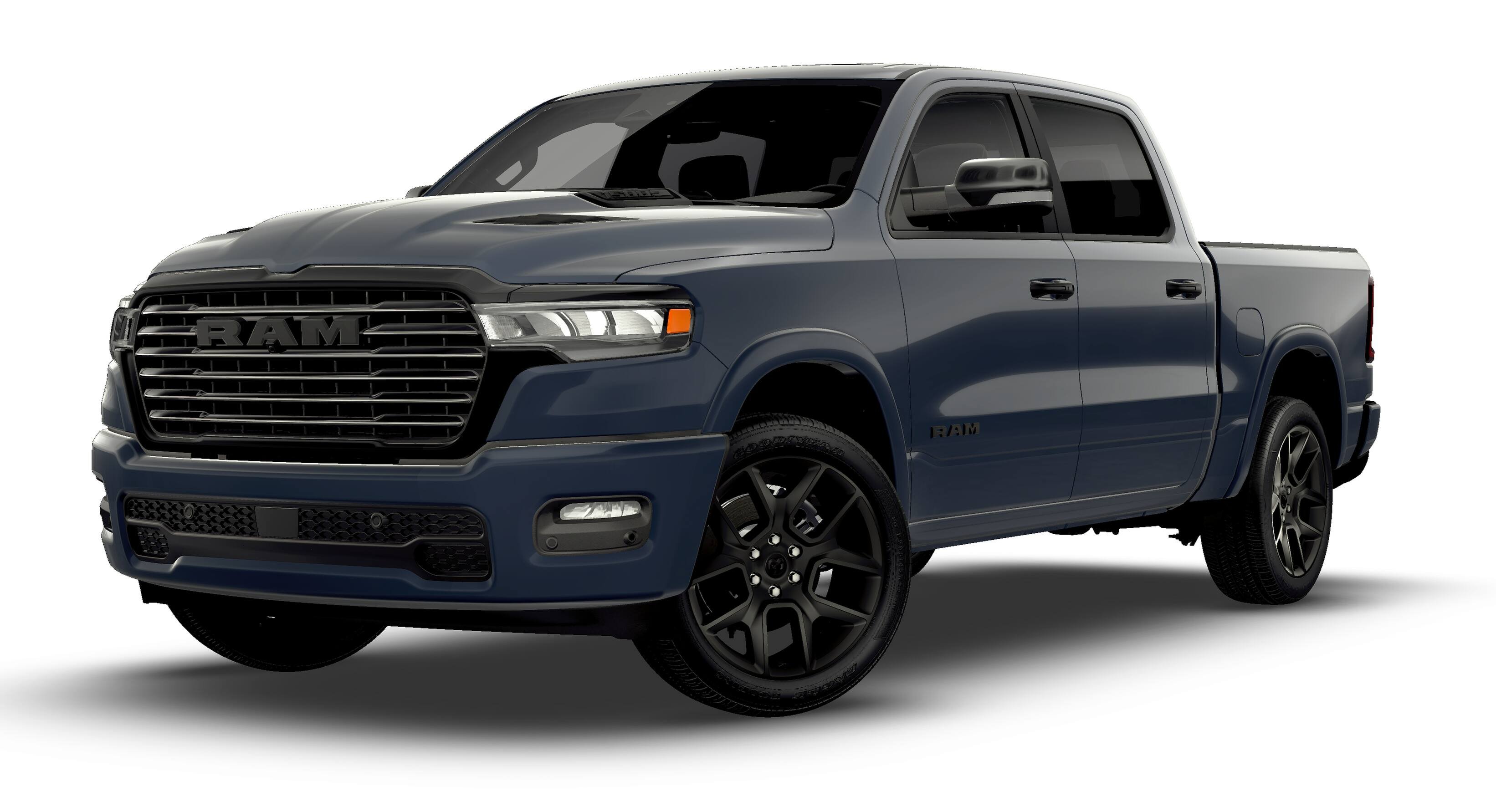 New 2026 Forged Blue Metallic Exterior Paint RAM LARAMIE image 13
