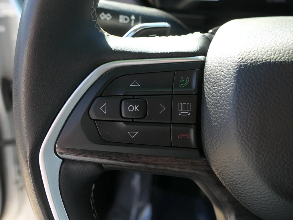 Used 2024 Bright White Clearcoat Jeep 4xe image 13