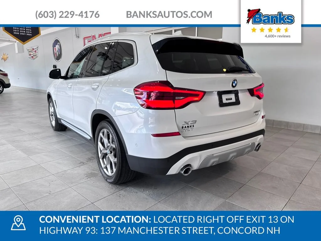 Certified Used 2021 White BMW xDrive30i image 6