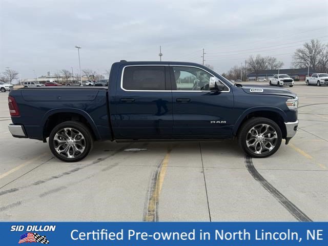 Used 2024 Patriot Blue Pearlcoat Ram Longhorn image 3