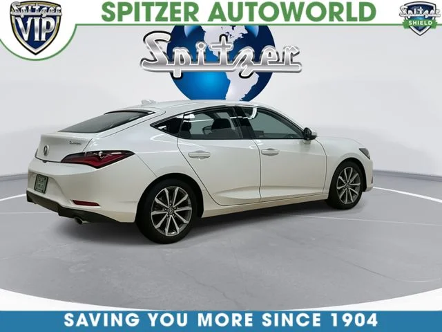 Used 2025 Platinum White Pearl Acura Base image 9