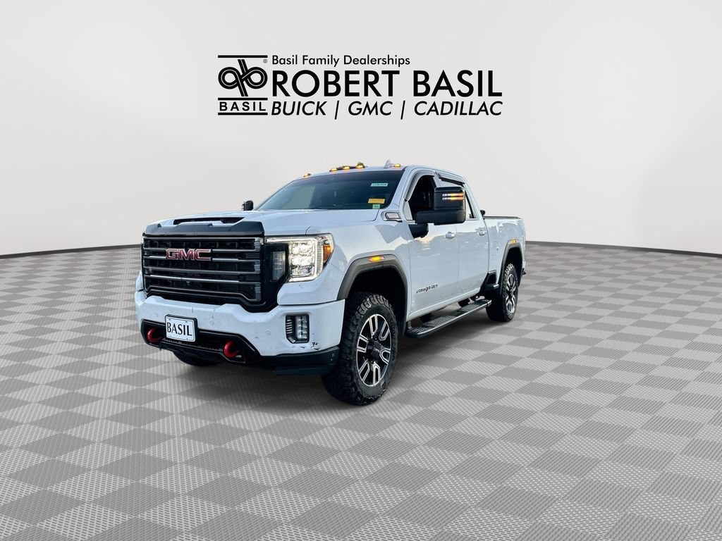 Used 2021 SUMMIT WHITE GMC AT4 image 4