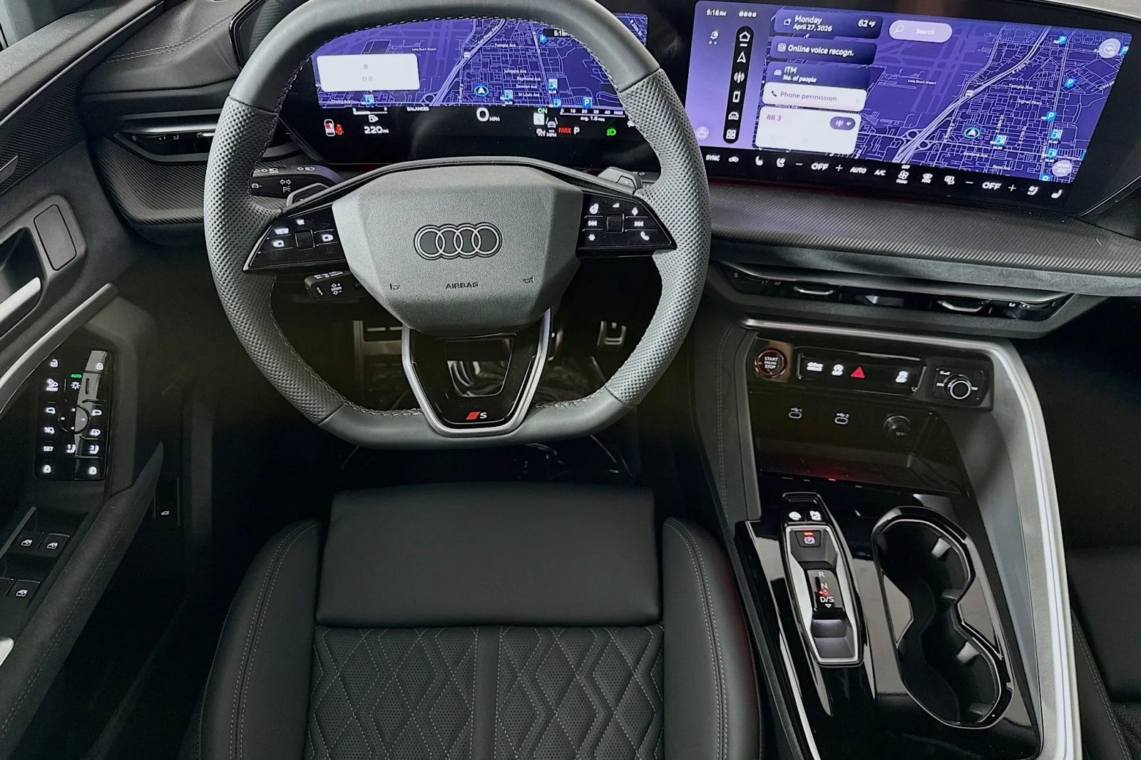 New 2026 Mythos Black Metallic Audi Premium Plus image 5